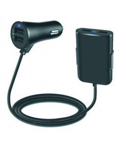 Cargador 4 USB para coche