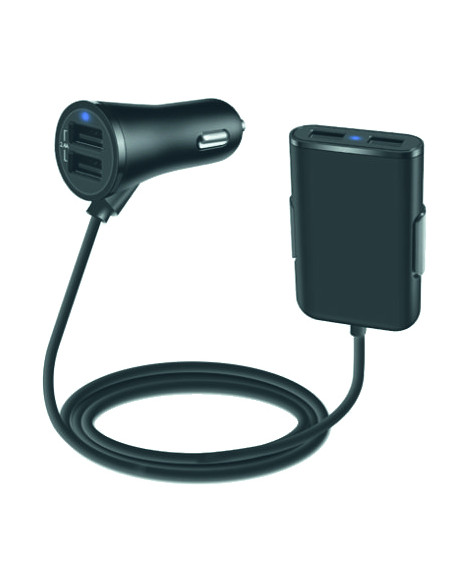 Cargador 4 USB para coche