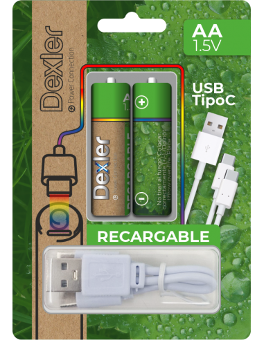 Expositor para baterías recargables...