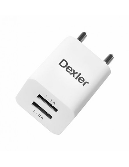 Cargador 2 USB pared